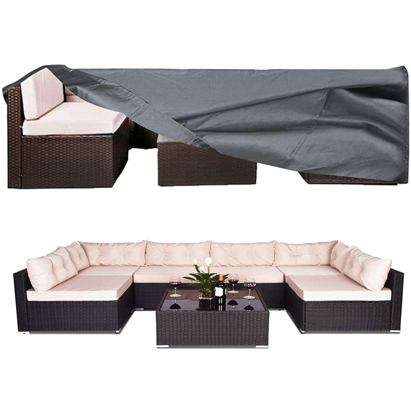 Arlmont & Co. Outdoor Water Resistant Patio Sectional Cover Wayfair
